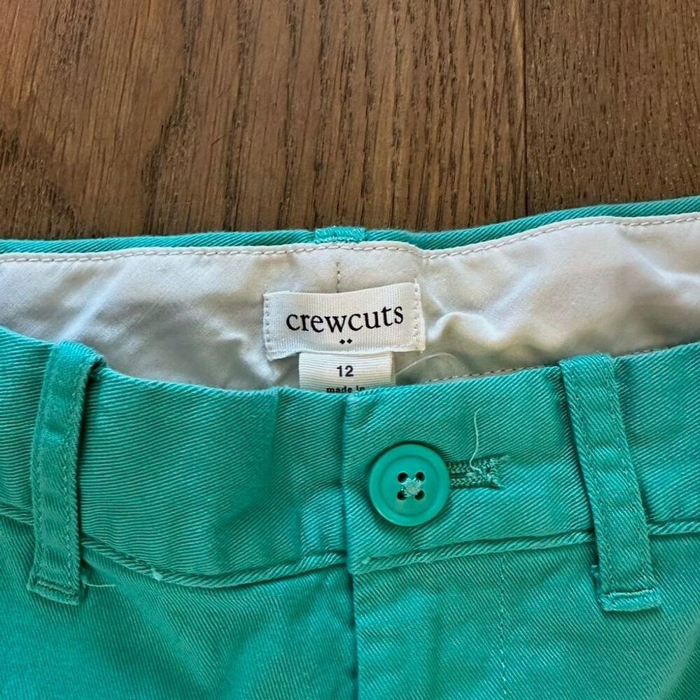 Crewcuts Kelly Green Chino Shorts